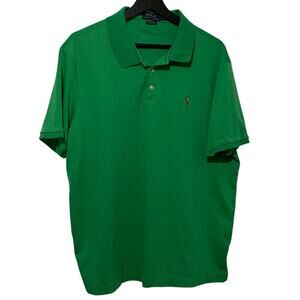Polo Ralph Lauren Mens Polo Size XL Green Classic Fit Short Sleeve Golf Casual